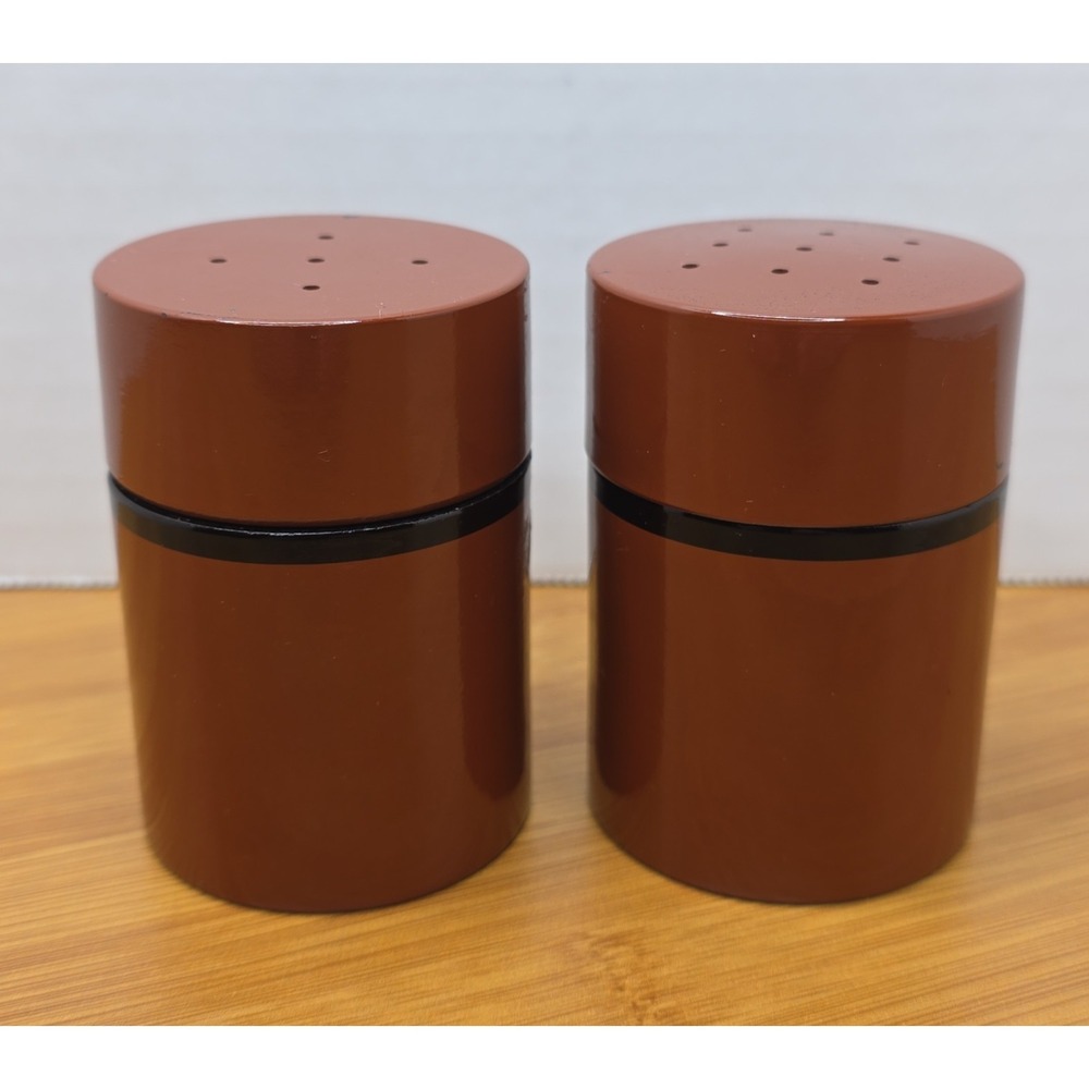 Vintage‎ Taylor & Ng Japan Brown Salt n Pepper Shakers